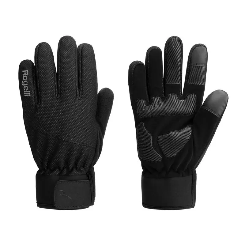 Fahrradhandschuhe Winddicht Winter Alta Herren Schwarz