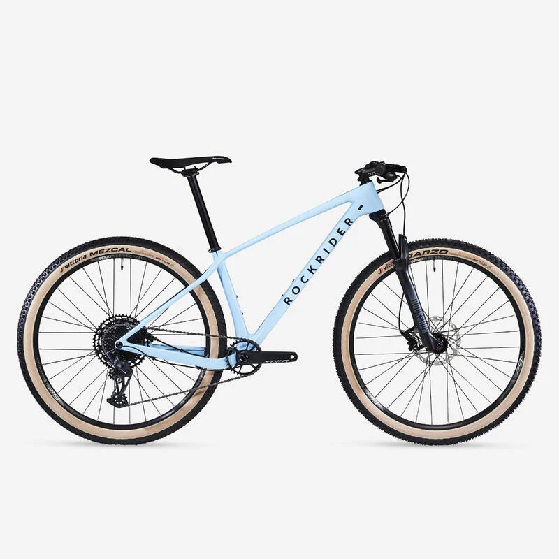 Mountainbike Cross Country Carbonrahmen Recon Race 740 blau
