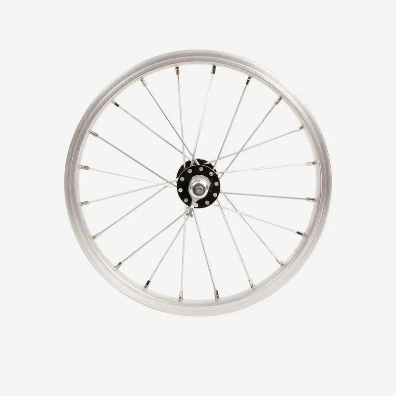 Vorderrad Kinderfahrrad 14'' silber