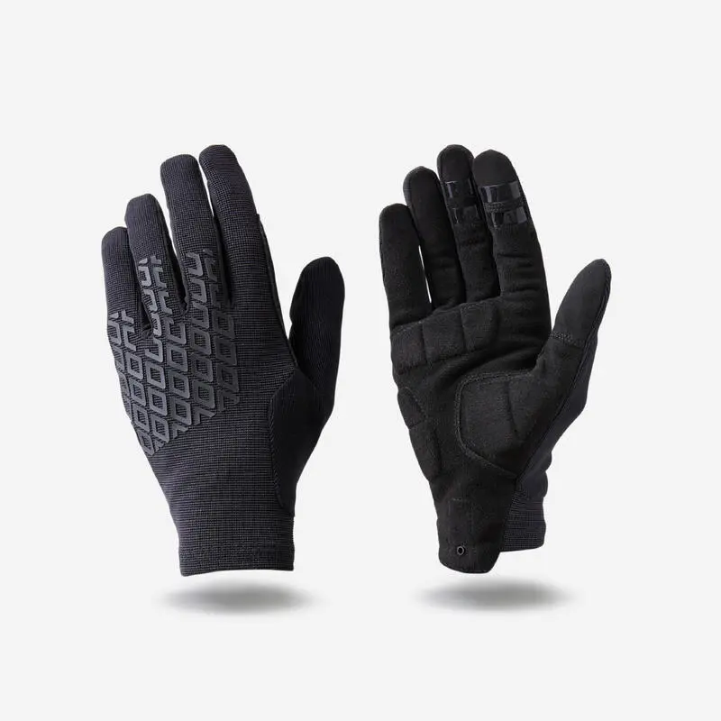 Fahrrad Handschuhe MTB Komfort 500 schwarz