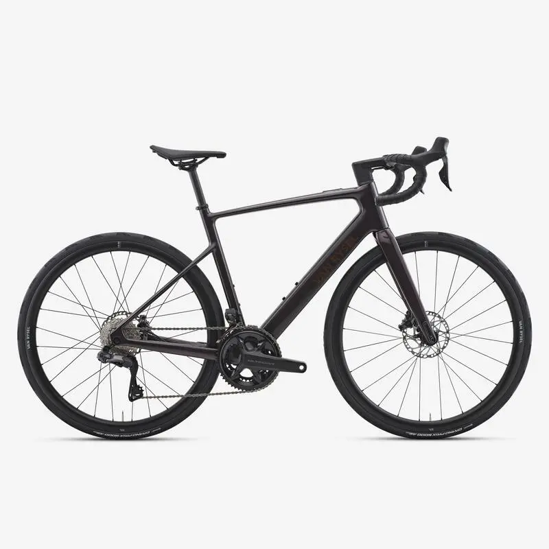 E-Rennrad E-EDR CF Shimano Ultegra Di2 2×12 braun