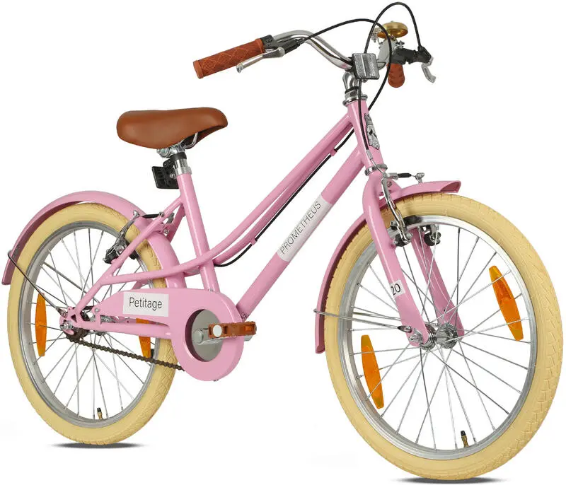 Kinderfahrrad 20 Zoll Retro ab 6 Jahren, tiefer Einstieg – PETITAGE