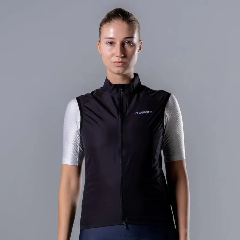 Professional Damen Radweste Windbreaker Gilet Fahrrad