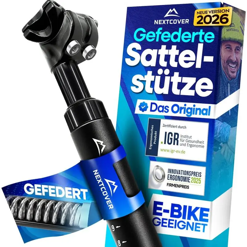 Sattelstütze gefedert - Das Original - mit Comfort-Spring Technologie