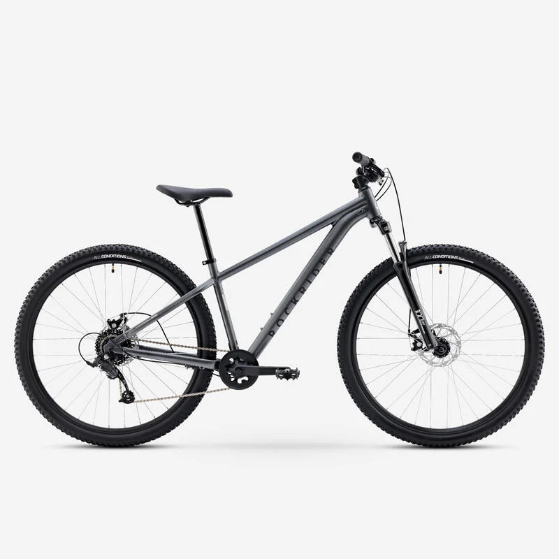 Mountainbike Hardtail 29 Zoll Aluminiumrahmen EXPL 100 grau