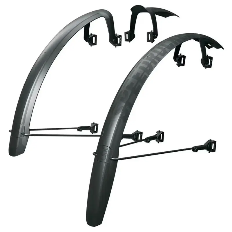 SKS Speedrocker XL Schutzblechset, für Gravelbikes bis 52 mm Reifenbreite, Ho...