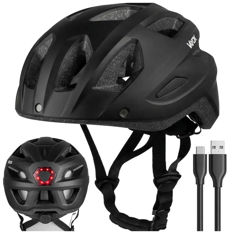 Fahrradhelm Vayox Active VA0424 LED-Leuchte