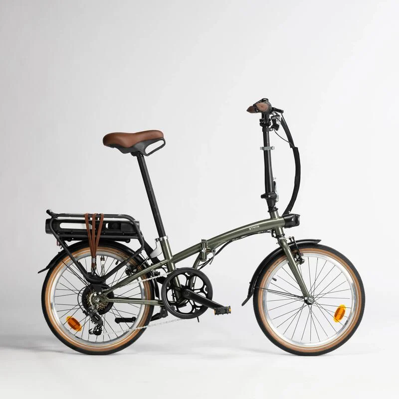 E-Bike Faltrad Klapprad 20 Zoll E-Fold 500 khaki