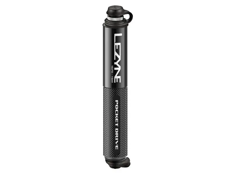 Lezyne Handpumpe Cnc HP Pocket Drive Gloss Black 150 - 15,0