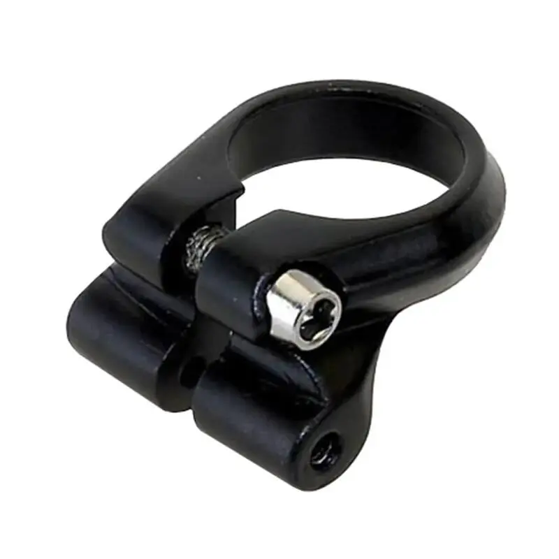 M-Wave Racky Sattelklemme 31,8 mm Alu schwarz mit M5-Gewindeösen für Gepäcktr...