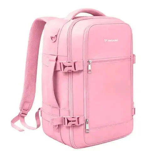 Rucksack 20 Liter rosa Handgepäckgröße Reisen Radfahren