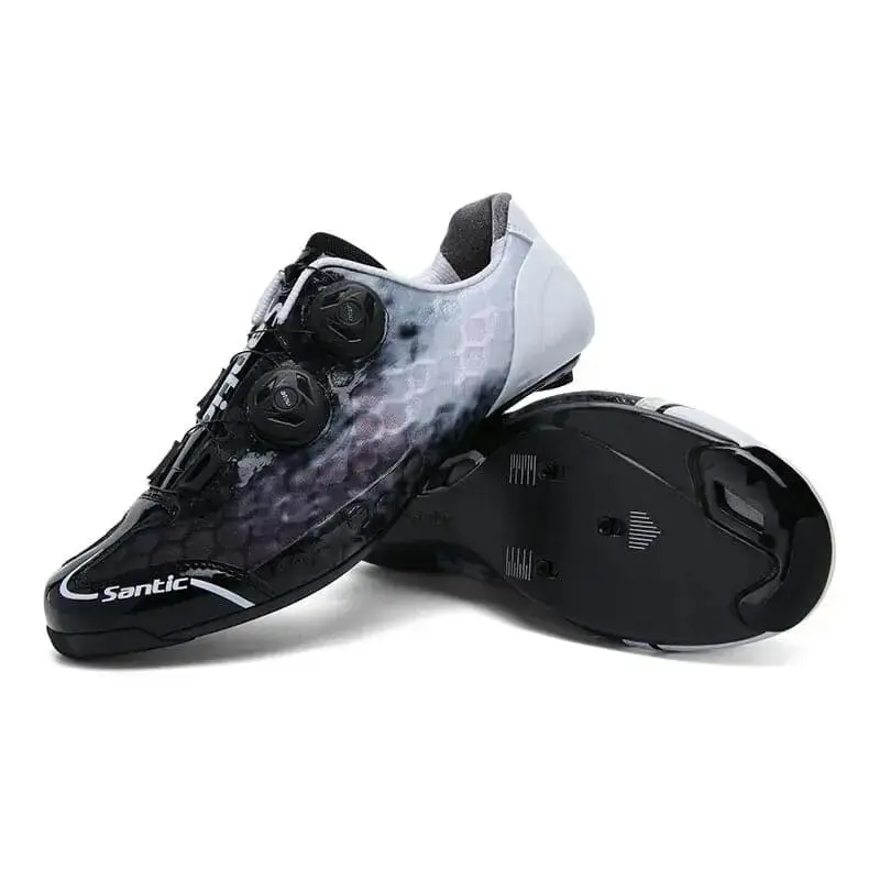 Carbon Rennradschuhe - Herren - Tai Chi - schwarz/weiß