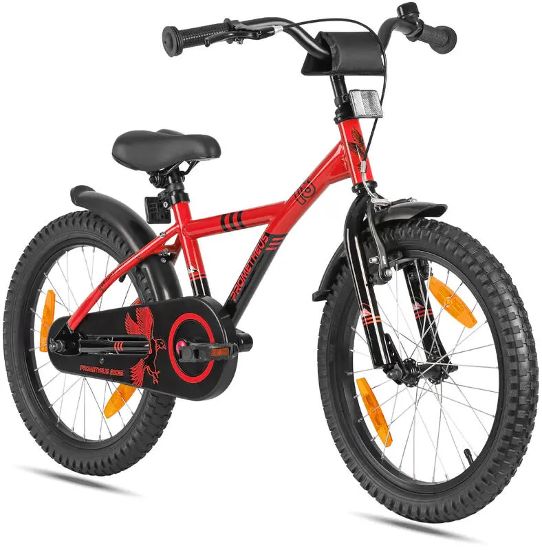 Kinderfahrrad 18 Zoll ab 5 Jahren mit Rücktritt & V-Brake – HAWK