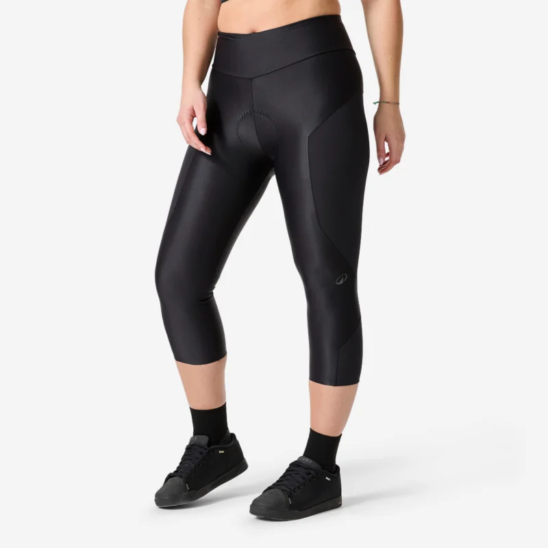 3/4 Hose Legging MTB Damen schwarz