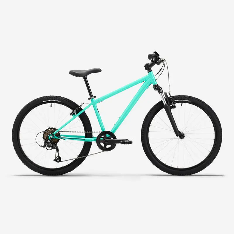 Mountainbike 24 Zoll Expl 500 Kinder grün