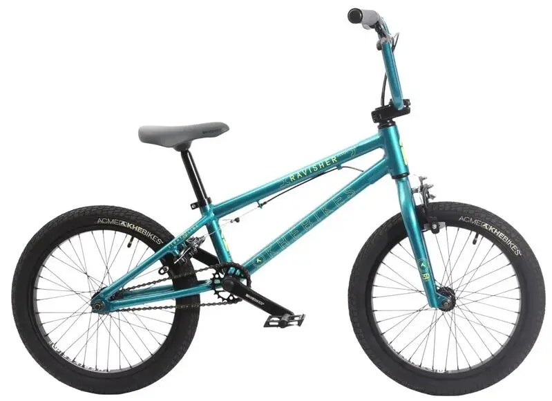 BMX Fahrrad Alu Kinder RAVISHER LL türkis 18 Zoll 8,6kg