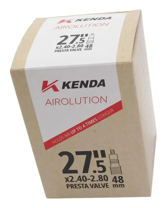 KENDA Airolution Fahrrad Schlauch 27,5 Zoll x 2,40 -2,80 Zoll FV