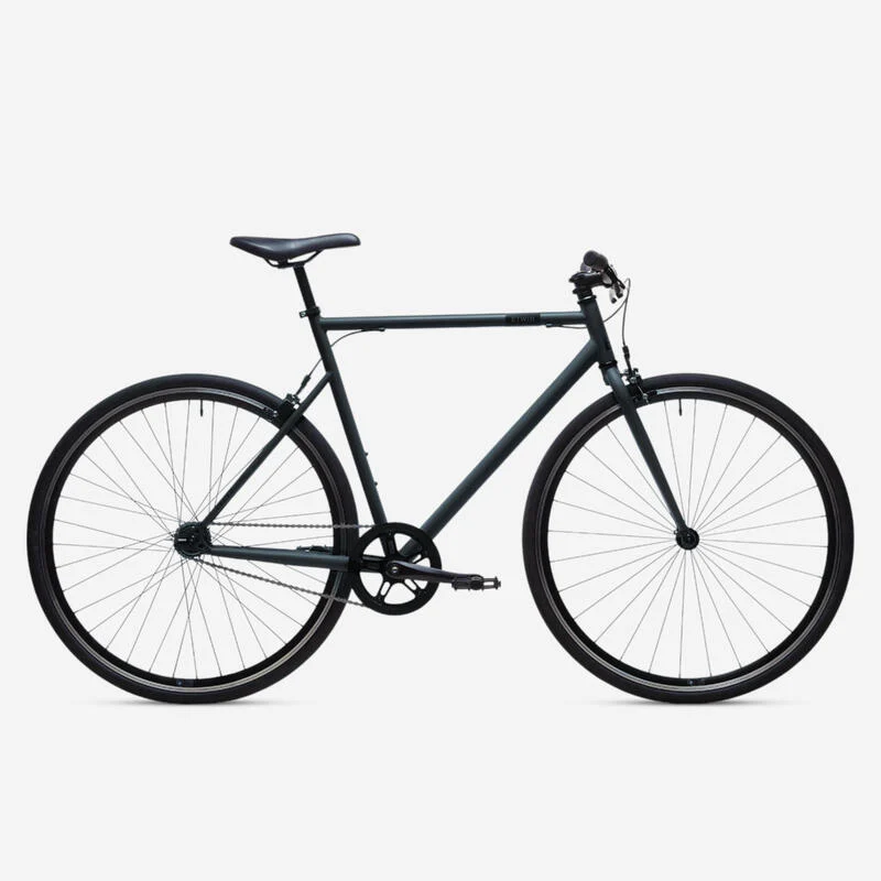 City Bike 28 Zoll Elops Speed 500 Singlespeed/Fixie carbongrau