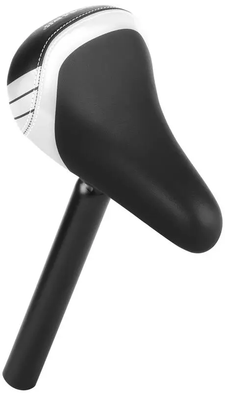 Kindersattel Kinderfahrrad/Laufrad 10/12/14 Zoll Alu-Stütze Ø25,4 mm Weiß