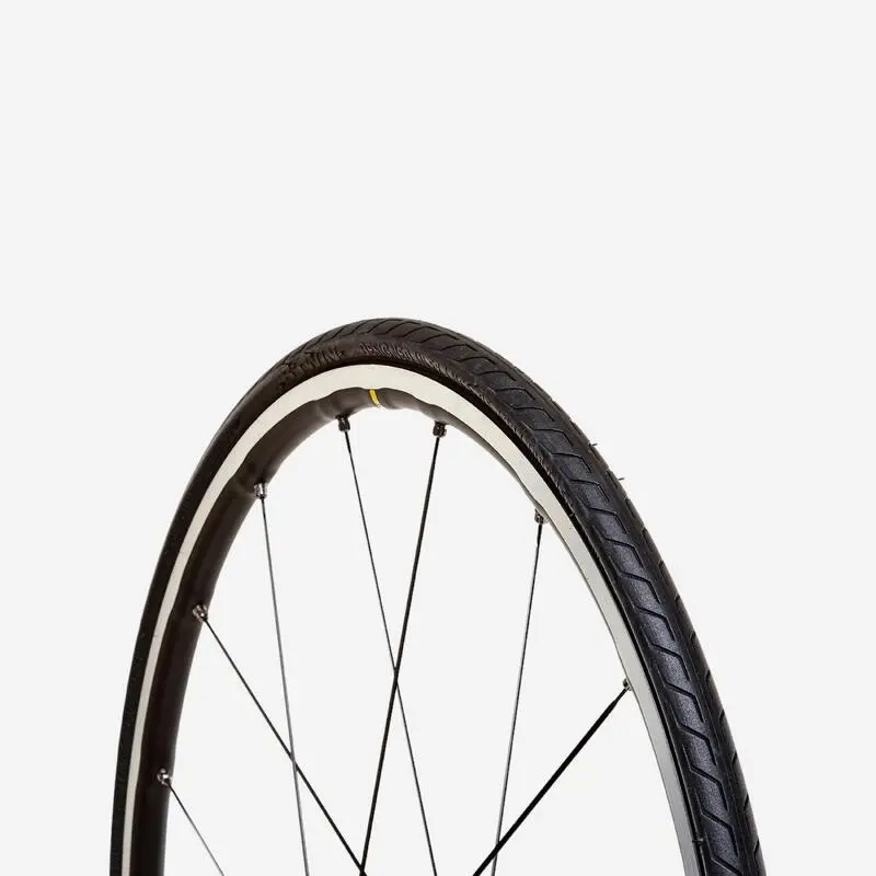 Fahrradreifen Triban Protect 700 x 25 Drahtreifen / ETRTO 25-622