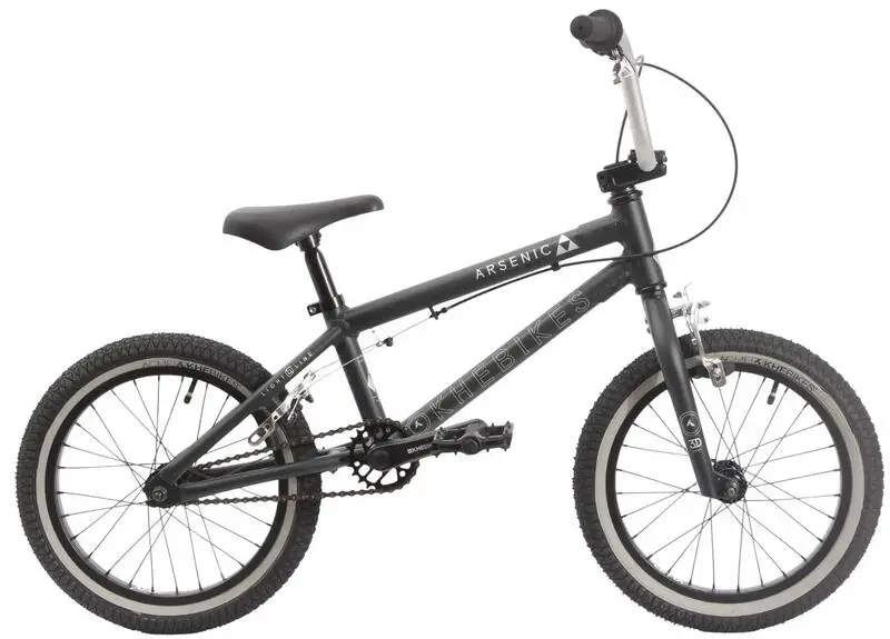 BMX Fahrrad Alu Kinder ARSENIC LL schwarz 16 Zoll 7,9kg