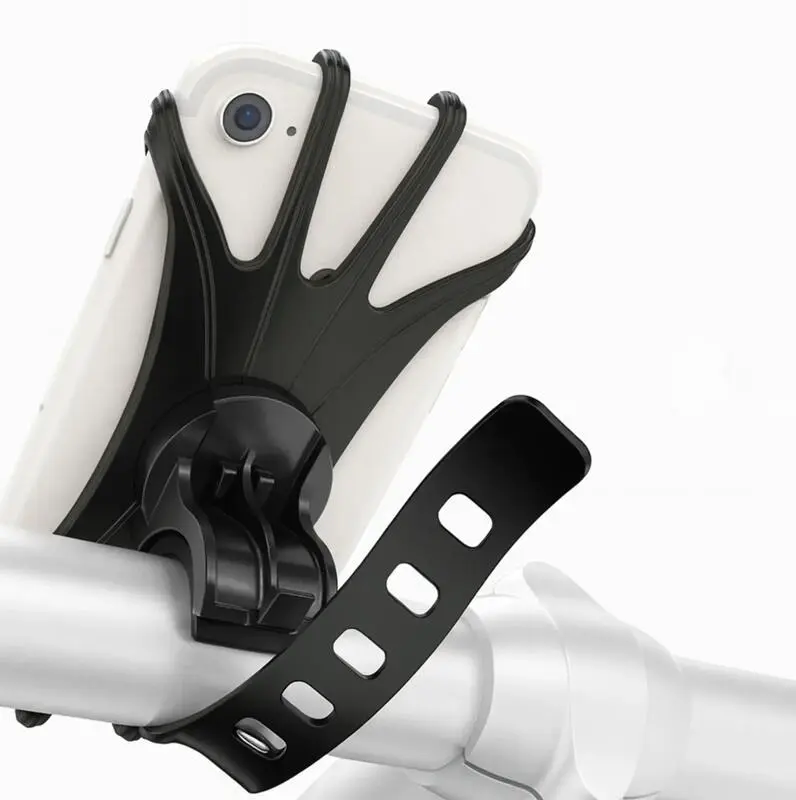 Universelle Fahrrad-Smartphone-Halterung Silikon 4,5–7’’