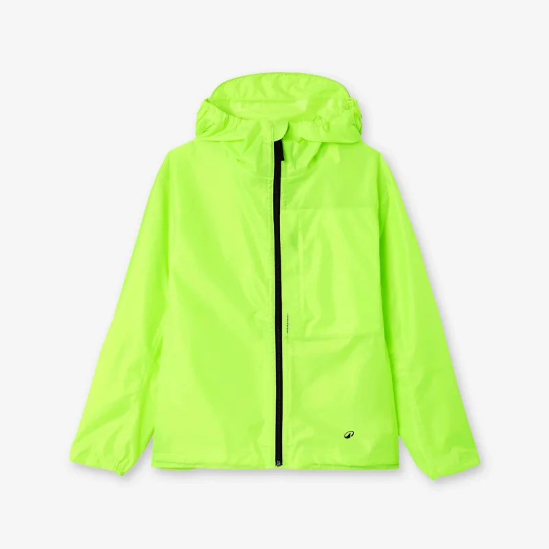 Fahrrad Regenjacke City 120 Unisex neongelb