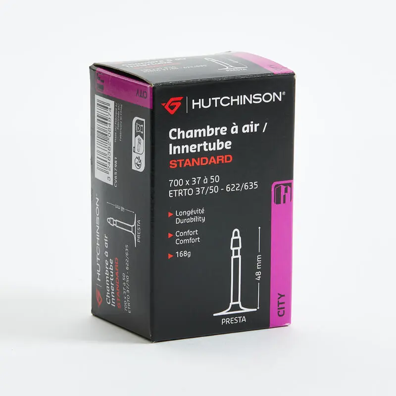 Fahrradschlauch 700×37–50 Presta 48 mm Hutchinson