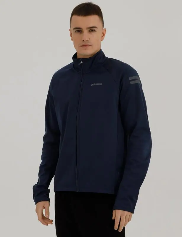 Herren Winter Fahrradjacke-Laufjacke Softshell Thermaljacke Aktive Comfort Line