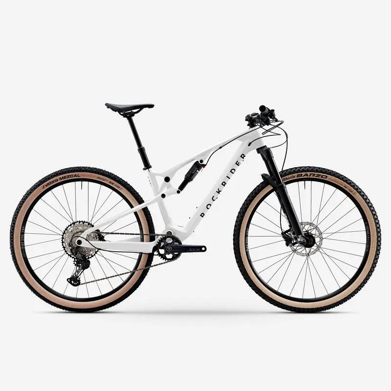 Mountainbike XC vollgefedert Carbonrahmen Race 900S weiss