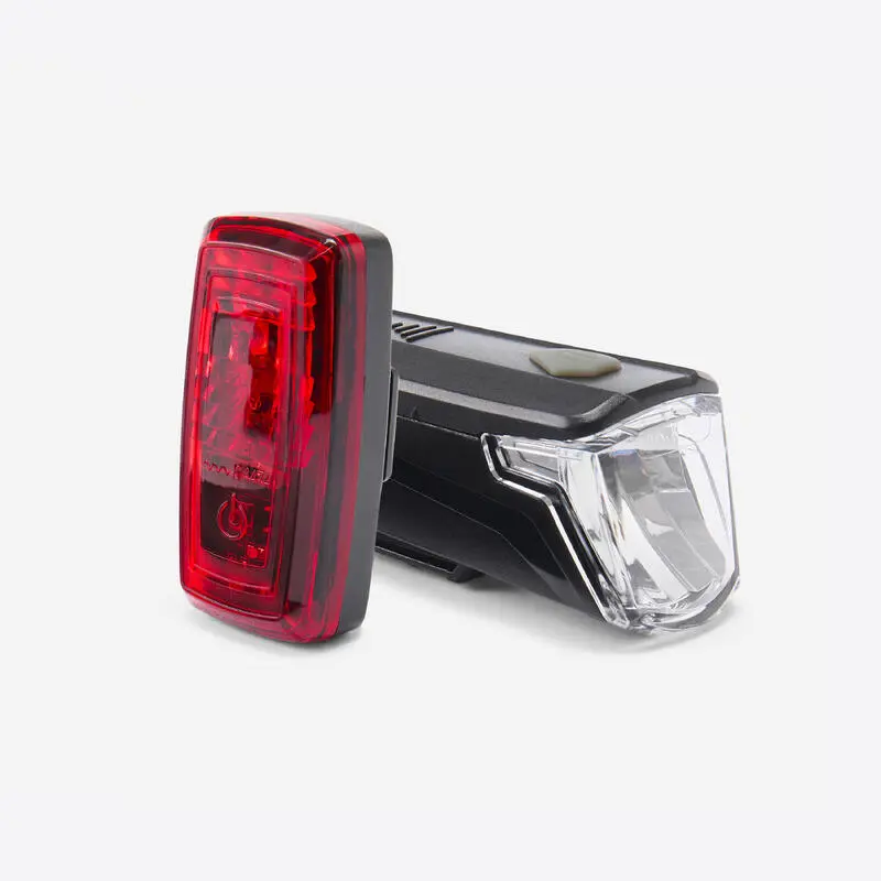 Fahrradbeleuchtung Set Front-/Rücklicht ST 110 LED batteriebetrieben