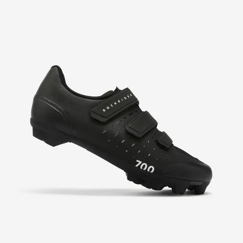 Fahrradschuhe MTB / Gravel RACE 700 schwarz