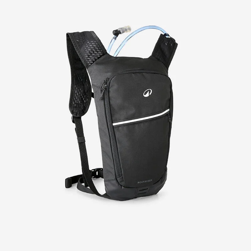 Fahrrad Trinkrucksack MTB 4 L / 1 L schwarz