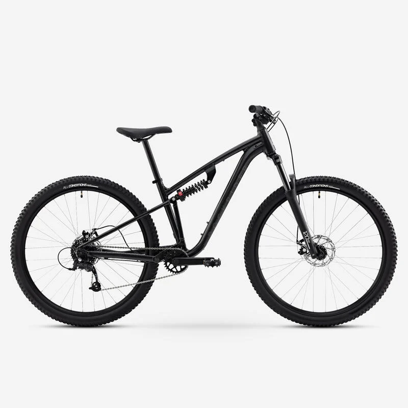Mountainbike Expl 100 S 29 Zoll schwarz