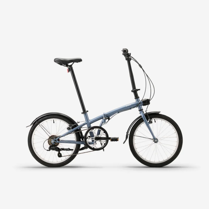 Faltrad Klapprad 20 Zoll Fold 120 grau