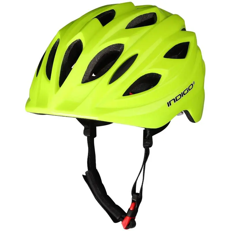 Kinderfahrradhelm mit 16 Belüftungsöffnungen INDIGO 51-55 cm