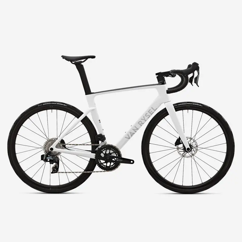 Rennrad Race RCR-R CF SRAM Rival AXS E1 2x12 Powermeter weiß