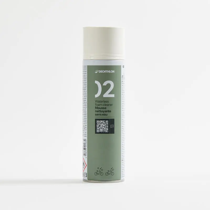 Fahrrad-Reinigungsschaum ohne Wasser (Aerosol) 500 ml