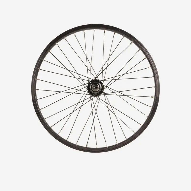 Vorderrad BMX 20 Zoll Achse 10 mm schwarz