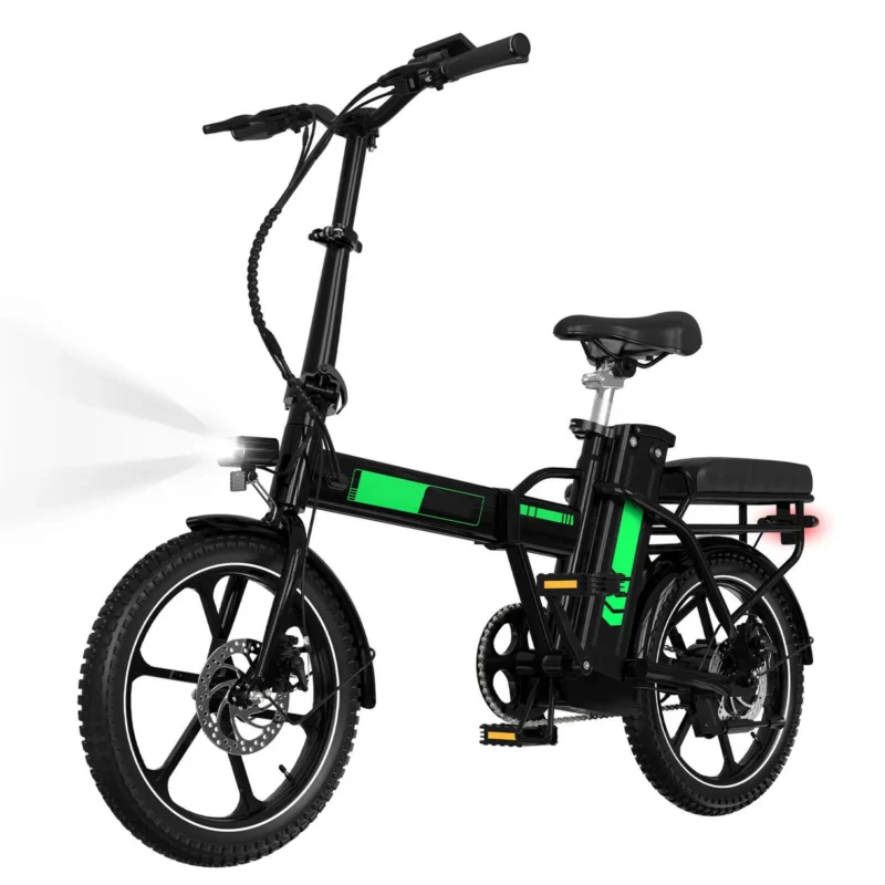 E-Bike Faltrad Klapprad 16 Zoll, Elektrofahrrad, 60 km Reichweite, BK5S