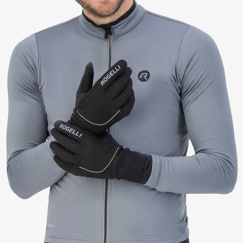 Fahrradhandschuhe Winddicht Winter Tocco Herren Schwarz