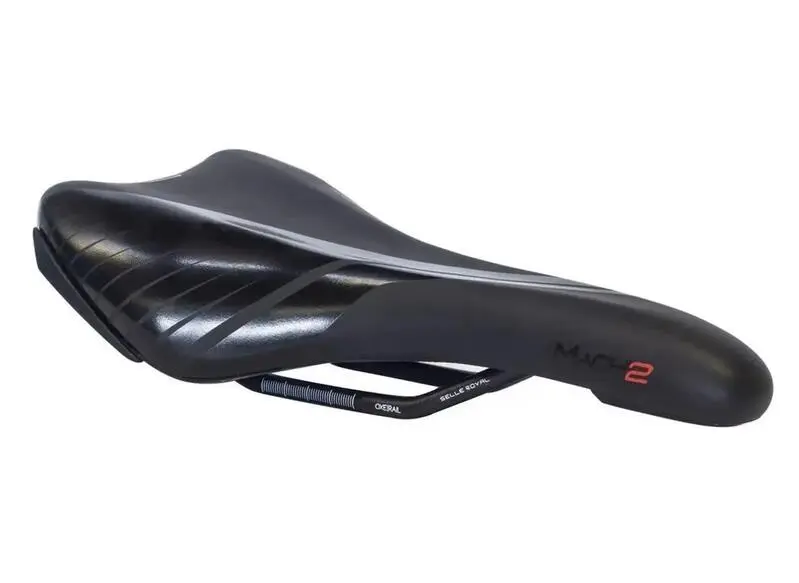 Fahrradsattel Erwachsene Selle Royal Mach 2 Sattel Fahrrad Schwarz 27x14 cm