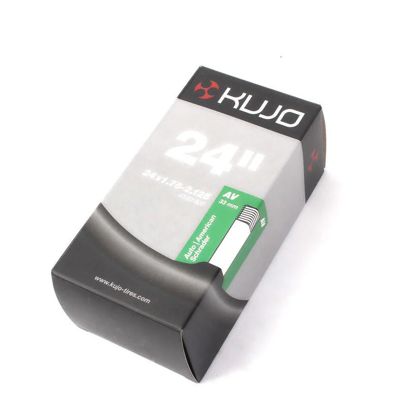 Fahrradschlauch 24 Zoll KUJO x 1,75-2,125 Zoll AV