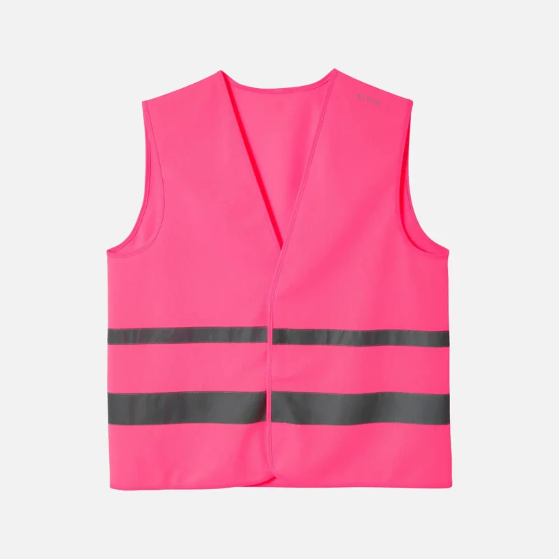 Fahrrad Sicherheitsweste hohe Sichtbarkeit neonpink