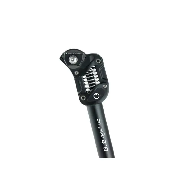 BySchulz Federsattelstütze G.2 Ø31,6mm, 450mm, schwarz,hart 100-130kg