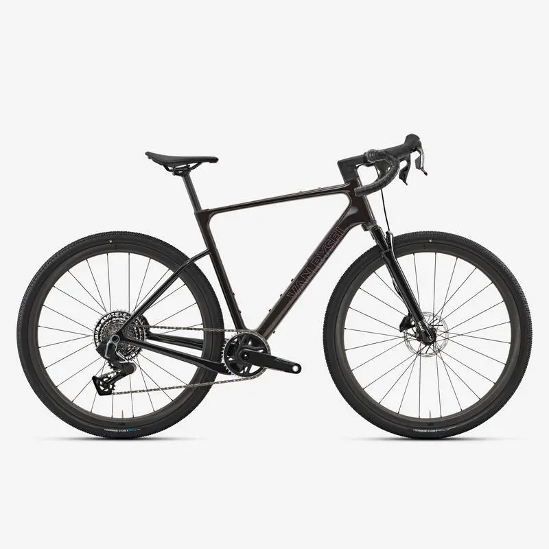 Gravelbike EDR-G CF Suspension SRAM Force AXS XPLR E1 1×13 braun