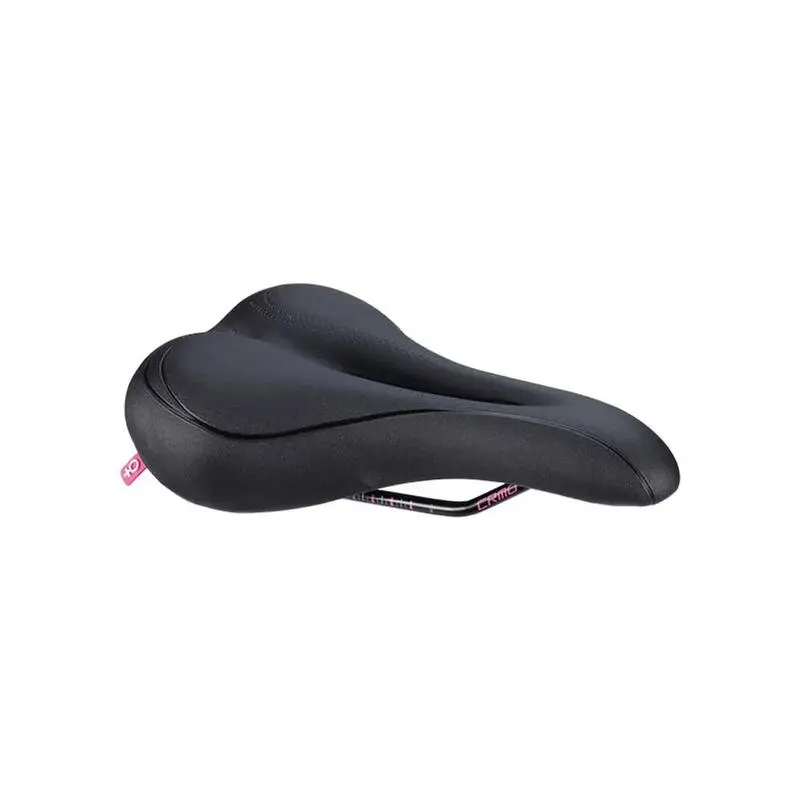 Fahrradsattel Damen Fahrradsitz Anatomische Aussparung Schwarz LadySport BSD-67