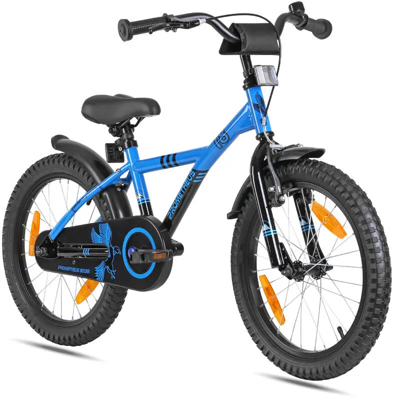 Kinderfahrrad 18 Zoll ab 5 Jahren mit Rücktritt & V-Brake – HAWK