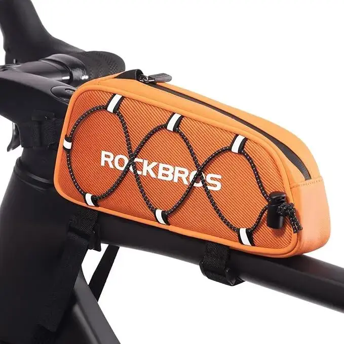 ROCKBROS Fahrrad Rahmentasche Oberrohrtasche Vollständig Reflektierend