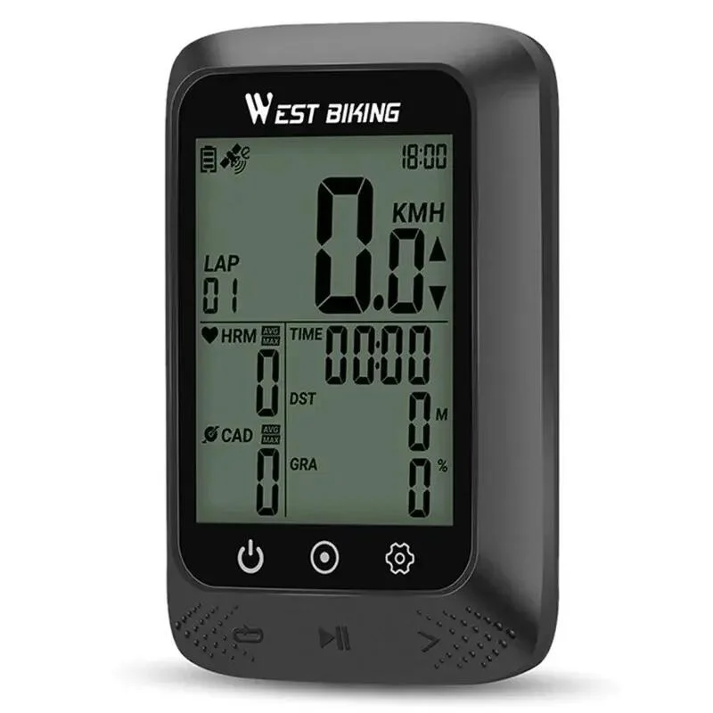 Fahrradcomputer GPS für MTB Rennrad drahtlose digitale Geschwindigkeit